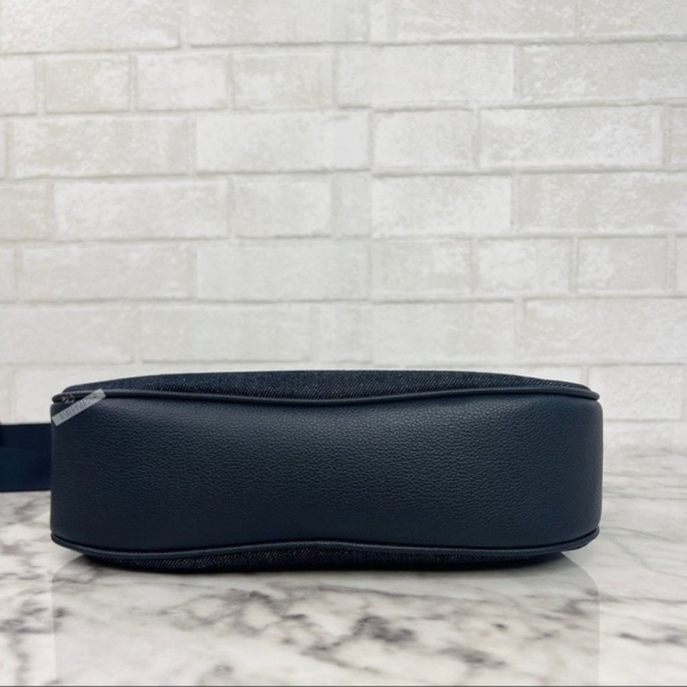 Kate Spade Denim Cherry Embroidered Rosie CrossbodyShoulder Bag & Coin Purse - Picture 3 of 11